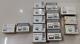 14 X Vintage Rare Metal Index Clips Boxes From 70s Hunke & Jochheim Dura