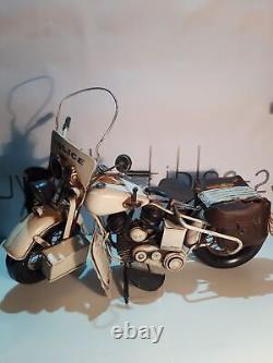 17 Vintage Rare Old Metal Model Harley Davidson Motorcycle Iron Figurine Bike