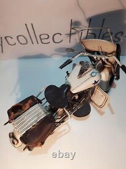 17 Vintage Rare Old Metal Model Harley Davidson Motorcycle Iron Figurine Bike