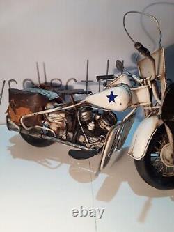 17 Vintage Rare Old Metal Model Harley Davidson Motorcycle Iron Figurine Bike