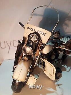 17 Vintage Rare Old Metal Model Harley Davidson Motorcycle Iron Figurine Bike