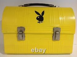 1970's VINTAGE PLAYBOY SPECIAL EVENT PROMOTIONAL METAL DOME LUNCH BOX VERY RARE