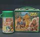 1975 Land Of The Lost Metal Lunch Box & Plastic Thermos By Aladdin Rare Vintage