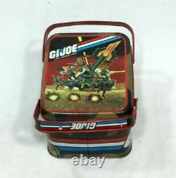 1982 Vintage GI Joe ARAH Cheinco Metal Tin Lunch Box RARE Limited Issue FREESHIP