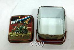 1982 Vintage GI Joe ARAH Cheinco Metal Tin Lunch Box RARE Limited Issue FREESHIP