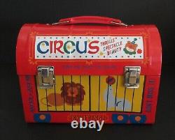 1983 Vintage Rare R10 Japan issue Circus Dome Lunchbox by Sanrio Wow