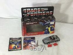 1984 Vintage G1 Transformers Bluestreak Boxed Complete Prerub Takara Stamp RARE