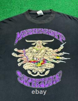1993 90s Monster Magnet Superjudge Vintage T-shirt Rare Band Tee Stoner Metal