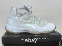 2010 Men's Nike Air Jordan XI 11 Silver Anniversary Size 11 Used Rare OG Vintage