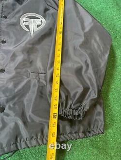 90s Fear Factory Windbreaker Jacket Vintage Rare Nu Metal Korn Shirt Ozzfest