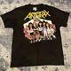 Anthrax 1988'state Of Euphoria' Rare Vintage Trash Metal Shirt Size L 42-44