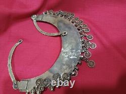 Antique Jewellery Necklace Metal Tribal Indian Rare Handmade See Video WOW