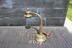 Antique Rare Art Nouveau Heavy Desk Lamp Sign Tiffany & Co Bronze Quality