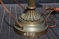 Antique Rare Art Nouveau Heavy Desk Lamp Sign Tiffany & Co Bronze Quality