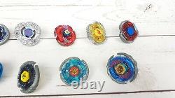 Beyblades Metal Lot Vintage Tomy Spinning Toy 85 Pieces, Launchers Rare Lot