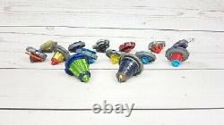 Beyblades Metal Lot Vintage Tomy Spinning Toy 85 Pieces, Launchers Rare Lot