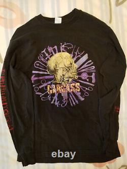 Carcass, Necroticism Longsleeve Tour Shirt Vintage 1992 Rare