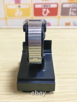 Casio AB-200 Men's Watch White Dial Digital Rare Vintage Used JPN