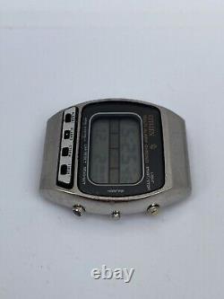 Citizen 41-1035 Vintage Wrist Watch Multi Alarm Chrono Japan Light Rare 1970s