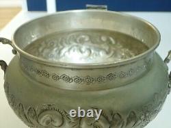Craftsmanship Vintage, decorative, rare, special, silver-plated metal box