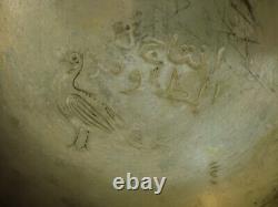 Craftsmanship Vintage, decorative, rare, special, silver-plated metal box