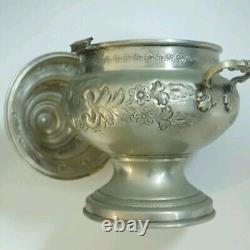 Craftsmanship Vintage, decorative, rare, special, silver-plated metal box