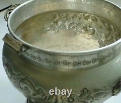 Craftsmanship Vintage, decorative, rare, special, silver-plated metal box