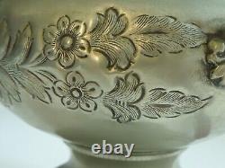 Craftsmanship Vintage, decorative, rare, special, silver-plated metal box