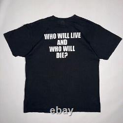 DYING FETUS DESTROY THE OPPOSITION Y2K RARE TEE VINTAGE T-SHIRT DEATH METAL szXL