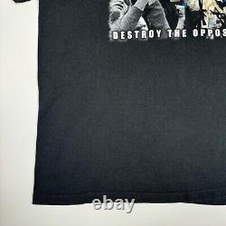 DYING FETUS DESTROY THE OPPOSITION Y2K RARE TEE VINTAGE T-SHIRT DEATH METAL szXL