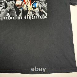 DYING FETUS DESTROY THE OPPOSITION Y2K RARE TEE VINTAGE T-SHIRT DEATH METAL szXL