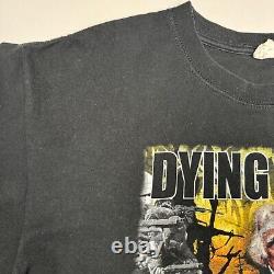 DYING FETUS DESTROY THE OPPOSITION Y2K RARE TEE VINTAGE T-SHIRT DEATH METAL szXL