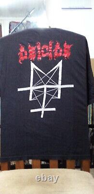Deicide Legion shirt'90s vintage death metal rare XL
