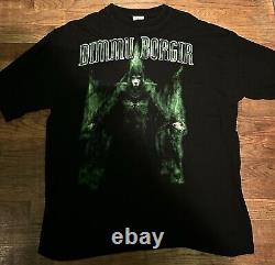 Dimmu Borgir European Tour 1997 Shirt XL Rare Black Metal Vintage
