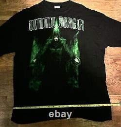Dimmu Borgir European Tour 1997 Shirt XL Rare Black Metal Vintage