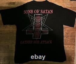 Dimmu Borgir European Tour 1997 Shirt XL Rare Black Metal Vintage