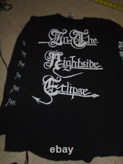EMPEROR Nightside Vintage Shirt Black Metal long sleeve RARE Large Bathory ORG