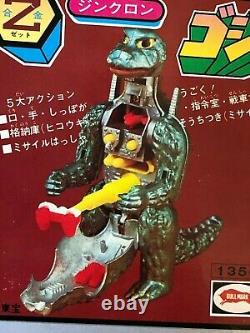 Godzilla Metal Mechagodzilla Z Jinclon Bullmark Vintage Rare in Box