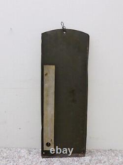 Hot-Shot Anti-Freeze Metal Thermometer Vintage Gooderham & Worts Canada RARE