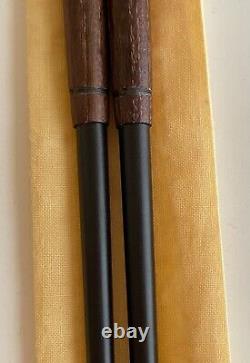 Japanese Tea Ceremony Ash Scoop&Metal Chopsticks /Joueki Nakagawa Vintage Rare