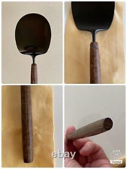 Japanese Tea Ceremony Ash Scoop&Metal Chopsticks /Joueki Nakagawa Vintage Rare