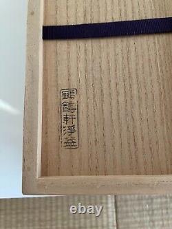 Japanese Tea Ceremony Ash Scoop&Metal Chopsticks /Joueki Nakagawa Vintage Rare