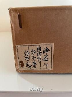 Japanese Tea Ceremony Ash Scoop&Metal Chopsticks /Joueki Nakagawa Vintage Rare