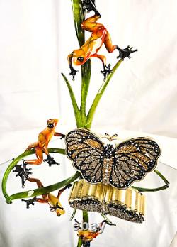 Judith Leiber Monarch BUTTERFLY minaudiere VINTAGE RARE