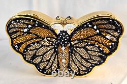 Judith Leiber Monarch BUTTERFLY minaudiere VINTAGE RARE