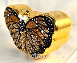 Judith Leiber Monarch BUTTERFLY minaudiere VINTAGE RARE