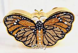 Judith Leiber Monarch BUTTERFLY minaudiere VINTAGE RARE