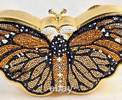 Judith Leiber Monarch BUTTERFLY minaudiere VINTAGE RARE