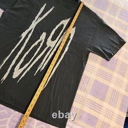 KoRn Life is Peachy T-shirt Black 90s VINTAGE NU METAL RAP METAL RARE GIANT Fade