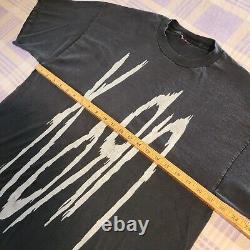 KoRn Life is Peachy T-shirt Black 90s VINTAGE NU METAL RAP METAL RARE GIANT Fade